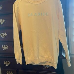 Seaside Yellow Sweatshirt Small